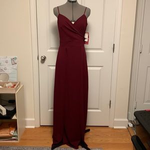 Burgundy Dress by Emerlad Sundae